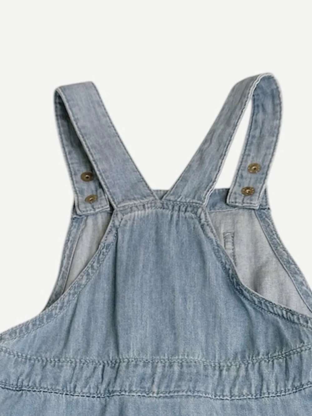 The Children's Place Toddler Girls 2 Piece Denim Dress & Floral Tee Set 3T